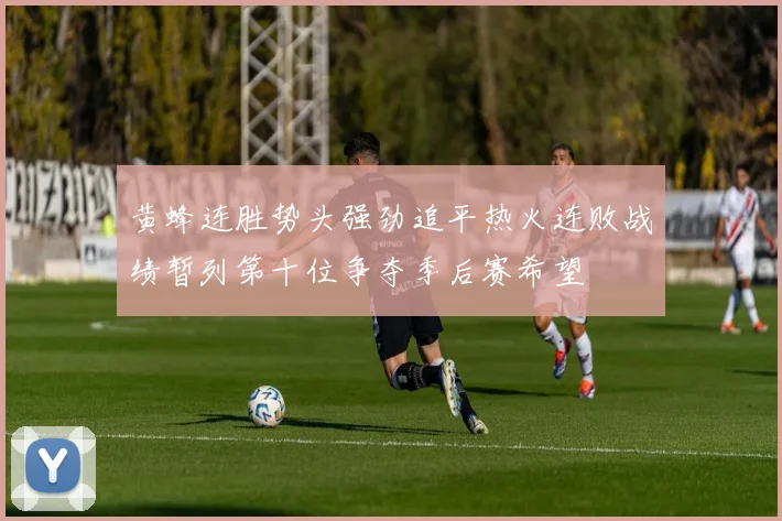 黄蜂连胜势头强劲追平热火连败战绩暂列第十位争夺季后赛希望